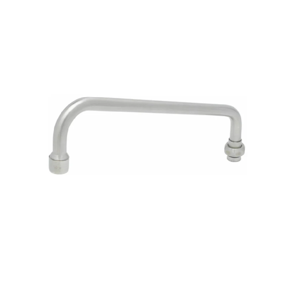 T&S Brass S063X Stainless Steel 14 Inch Swing Nozzle Faucet with Stream Regulator