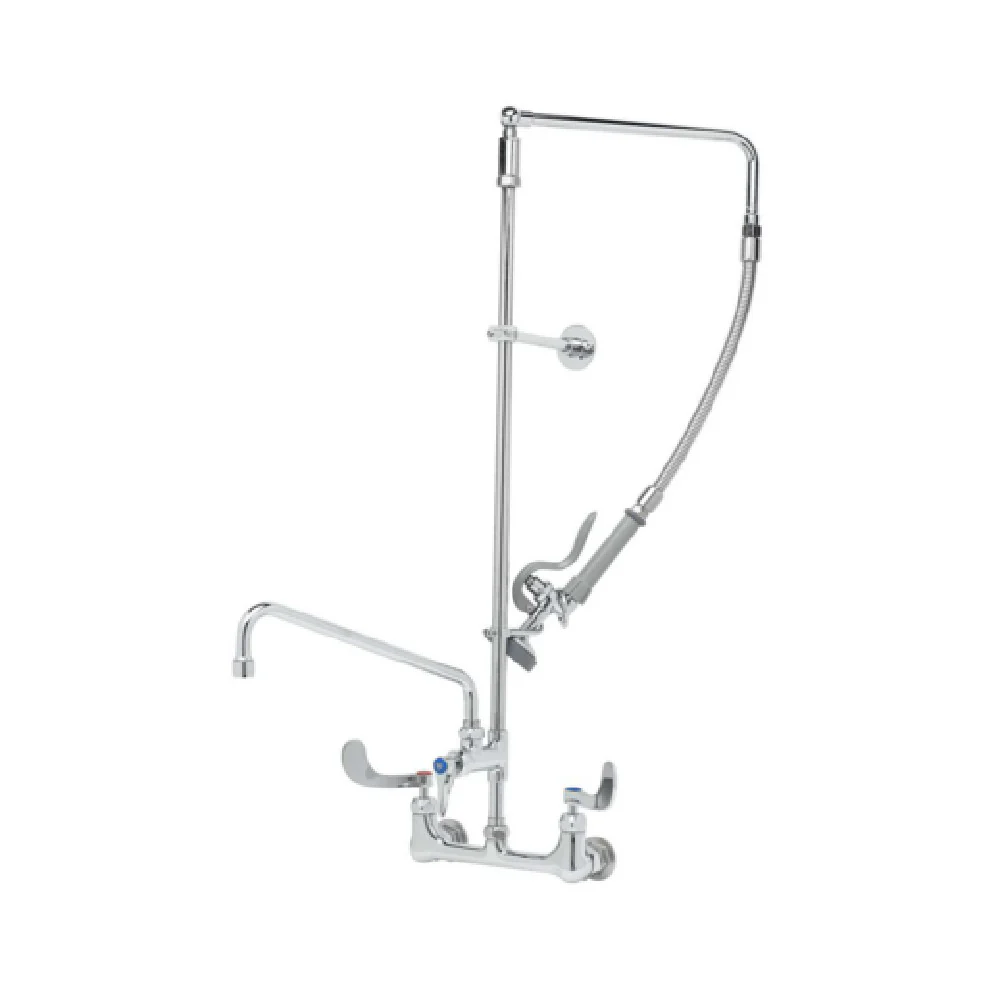 T&S Brass B-2466 Wall Mount Mixing Faucet 8