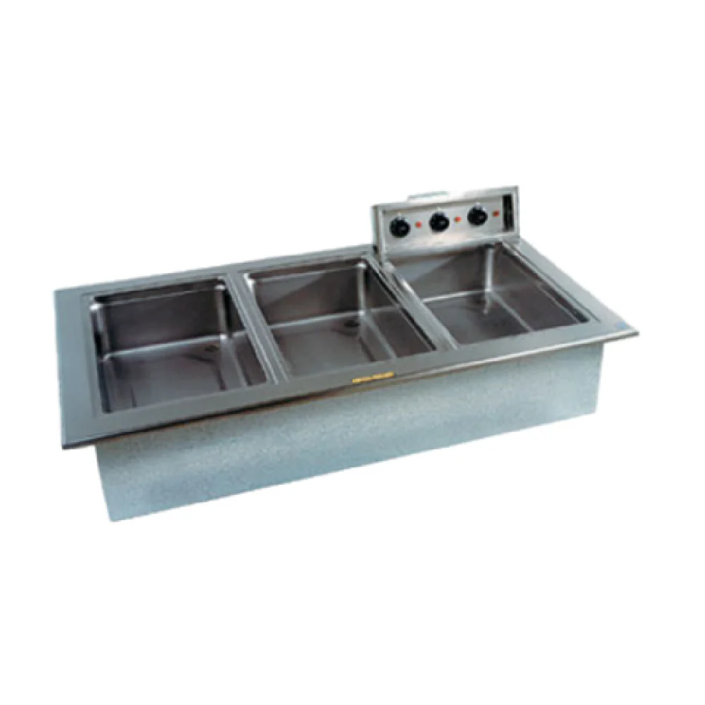 Delfield N8768ND_208/60/1 67 Inch Electric Hot Food Well Unit Individual Pan Design with Drains Delfield N8768ND_208/60/1 67 Inch Electric Hot Food Well Unit Individual Pan Design with Drains