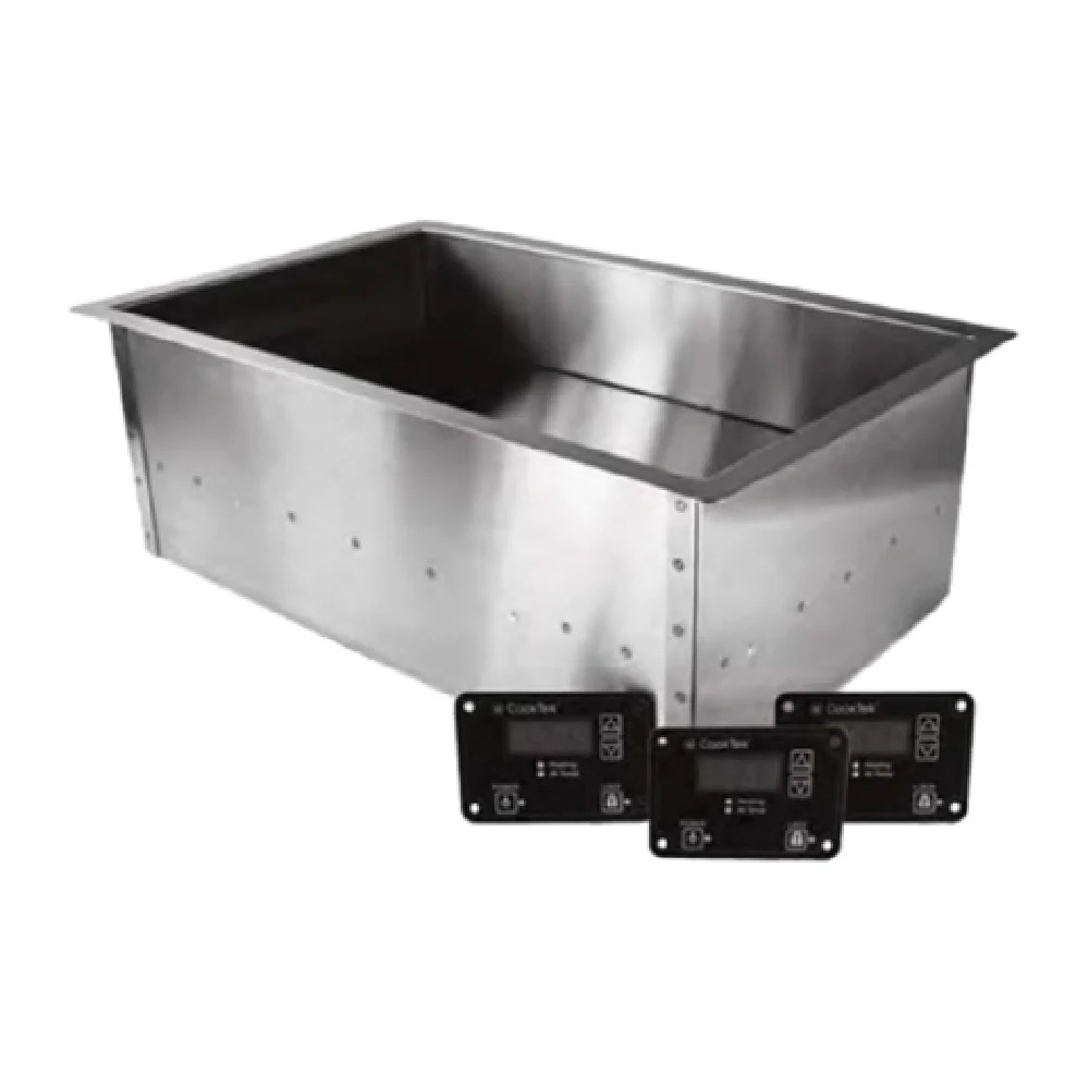 Cooktek 638201 13 Inch Induction Hot Food Well Drop-in Electric Food Pan Warmer Cooktek 638201 13 Inch Induction Hot Food Well Drop-in Electric Food Pan Warmer