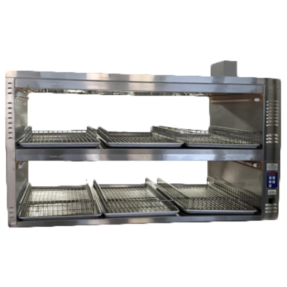 Prince Castle DHB2PT-60P 62 Inch Countertop Heated Holding Bin Stainless Steel with Two Shelves Prince Castle DHB2PT-60P 62 Inch Countertop Heated Holding Bin Stainless Steel with Two Shelves
