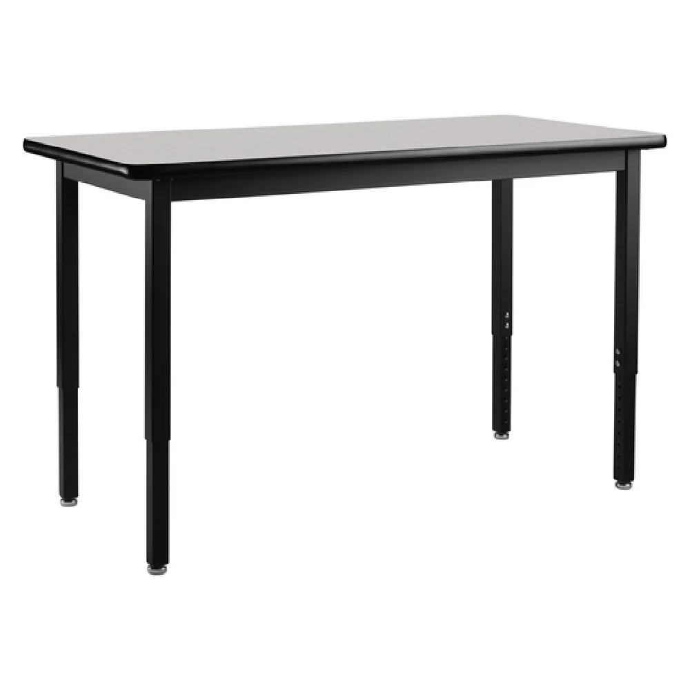 National Public Seating HDTX-2448 48 Inch Heavy Duty Steel Table 16 Gauge National Public Seating HDTX-2448 48 Inch Heavy Duty Steel Table 16 Gauge