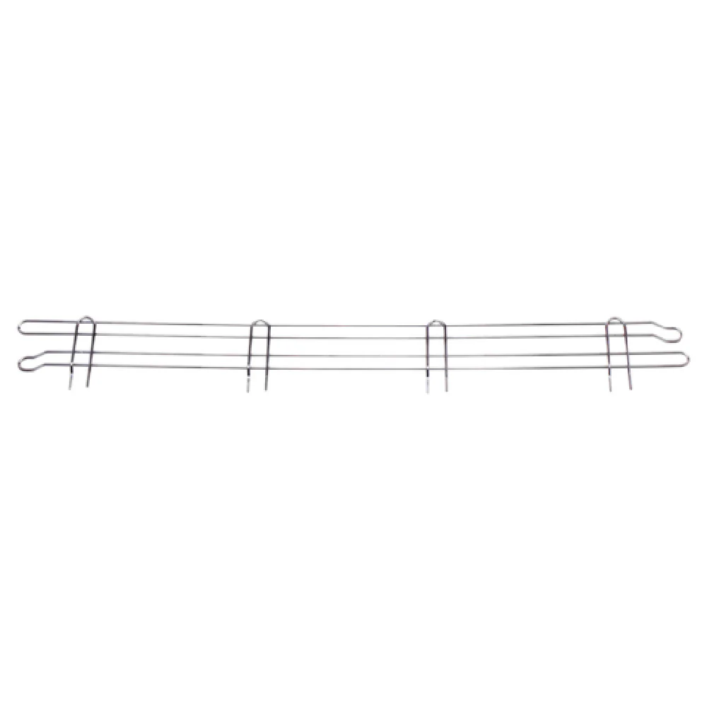 Quantum BL54 54 Inch Back Ledge Chrome Plated Finish Shelving Accessory