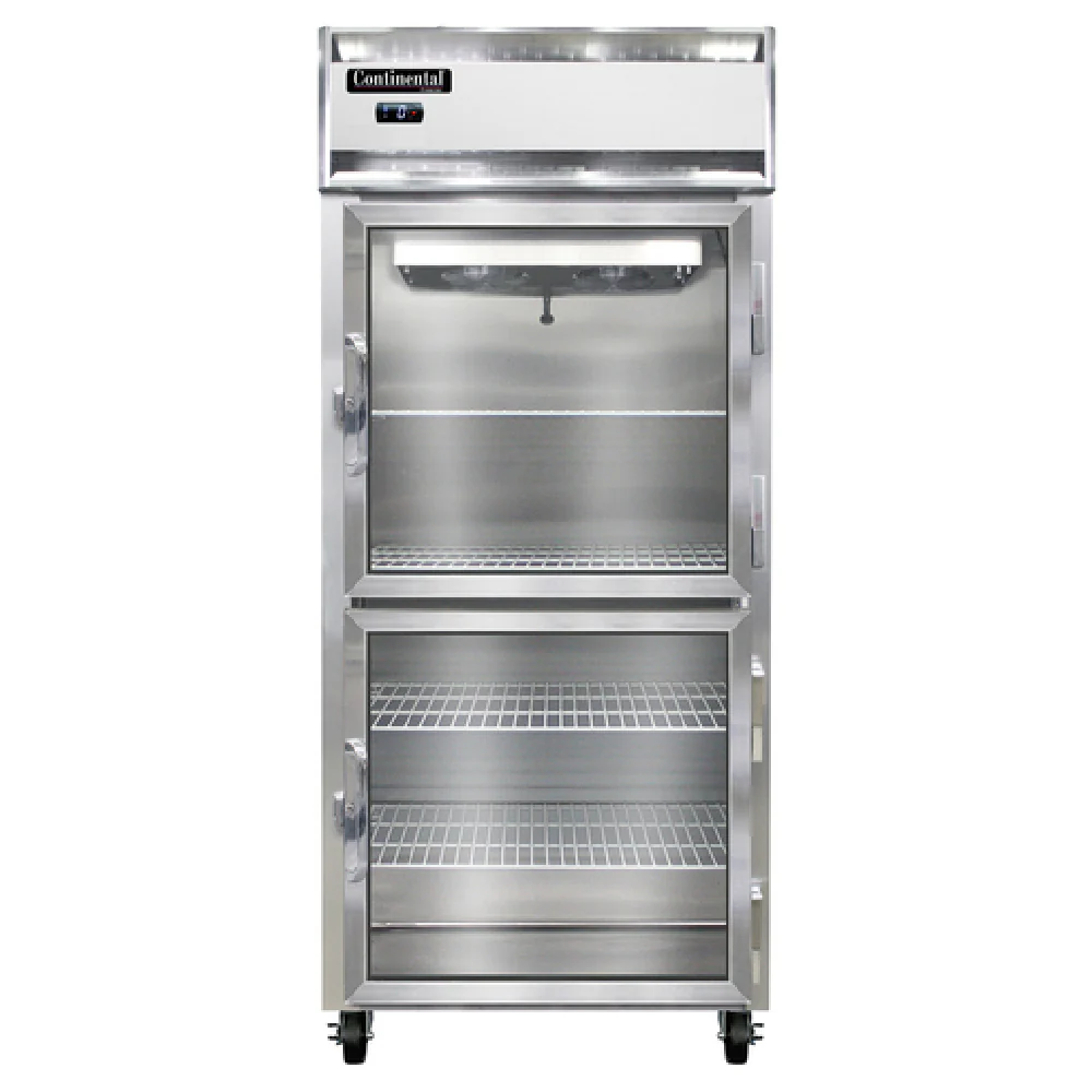 Continental Refrigerator 1FXNSSGDHD 36 Inch Extra-Extra-Wide Freezer Display One Section All Stainless Steel