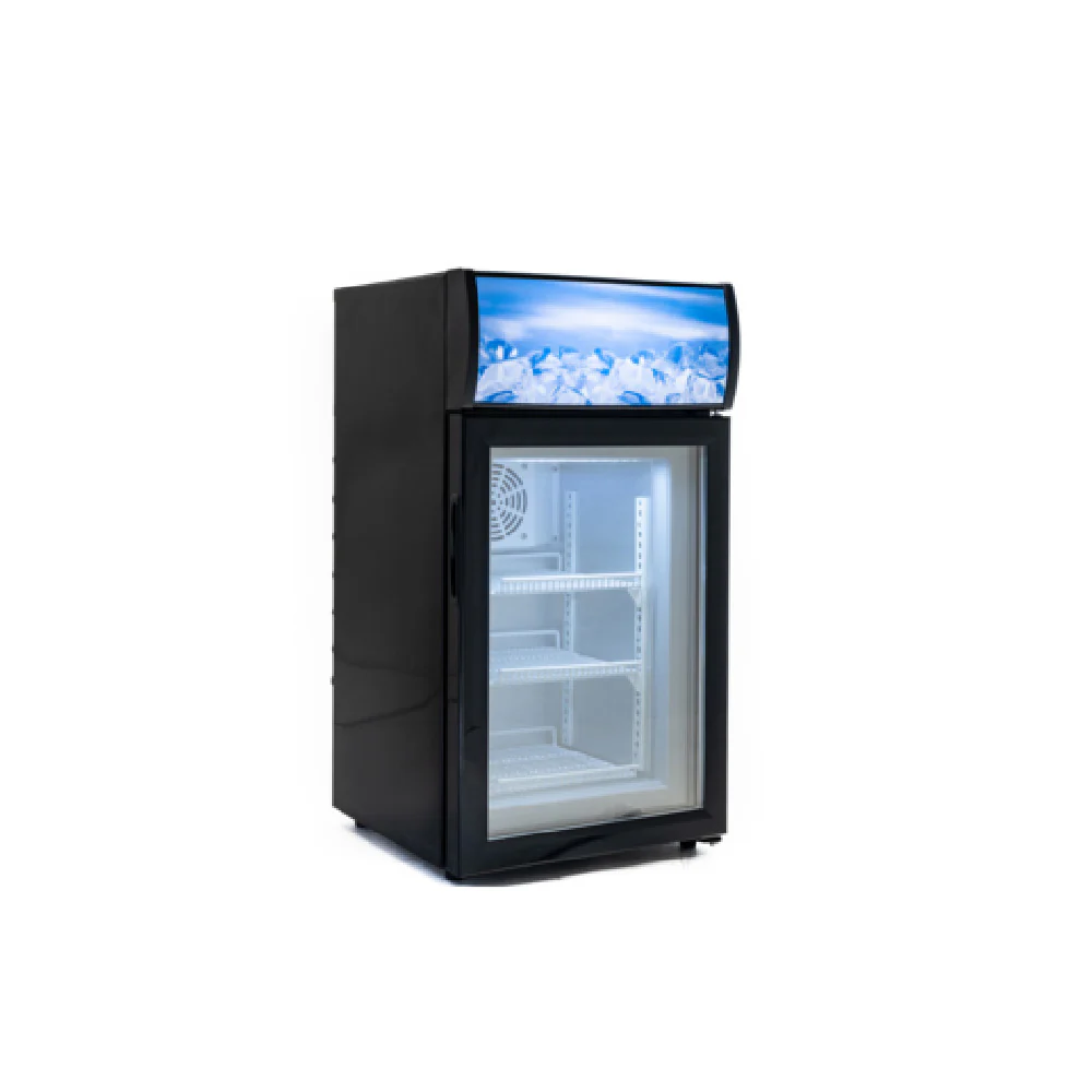 Admiral Craft CDFZ-1D/1.4 16 Inch Manual Defrost Countertop Freezer 1.4 Cu Ft Black Steel