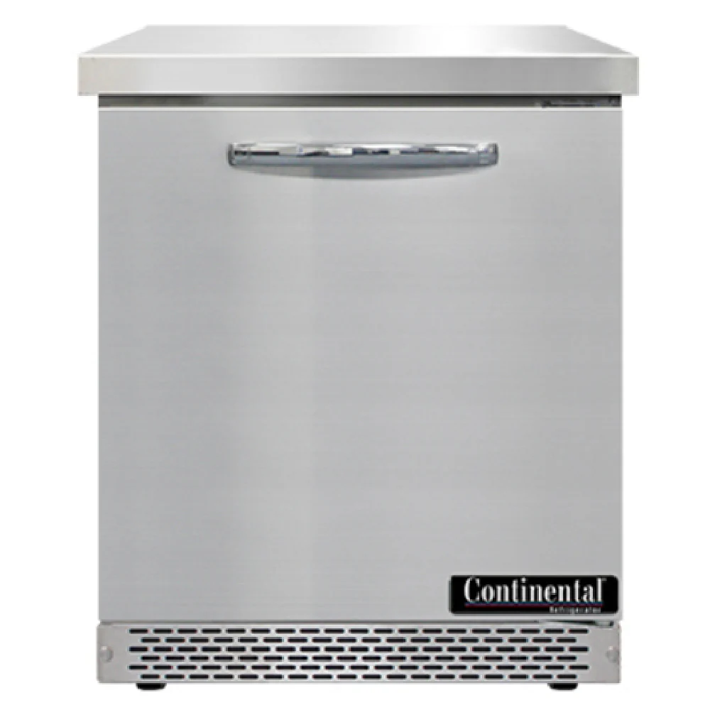 Continental Refrigerator SWF27N-FB 27 Inch Work Top Freezer 7.4 cu ft electric Continental Refrigerator SWF27N-FB 27 Inch Work Top Freezer 7.4 cu ft electric