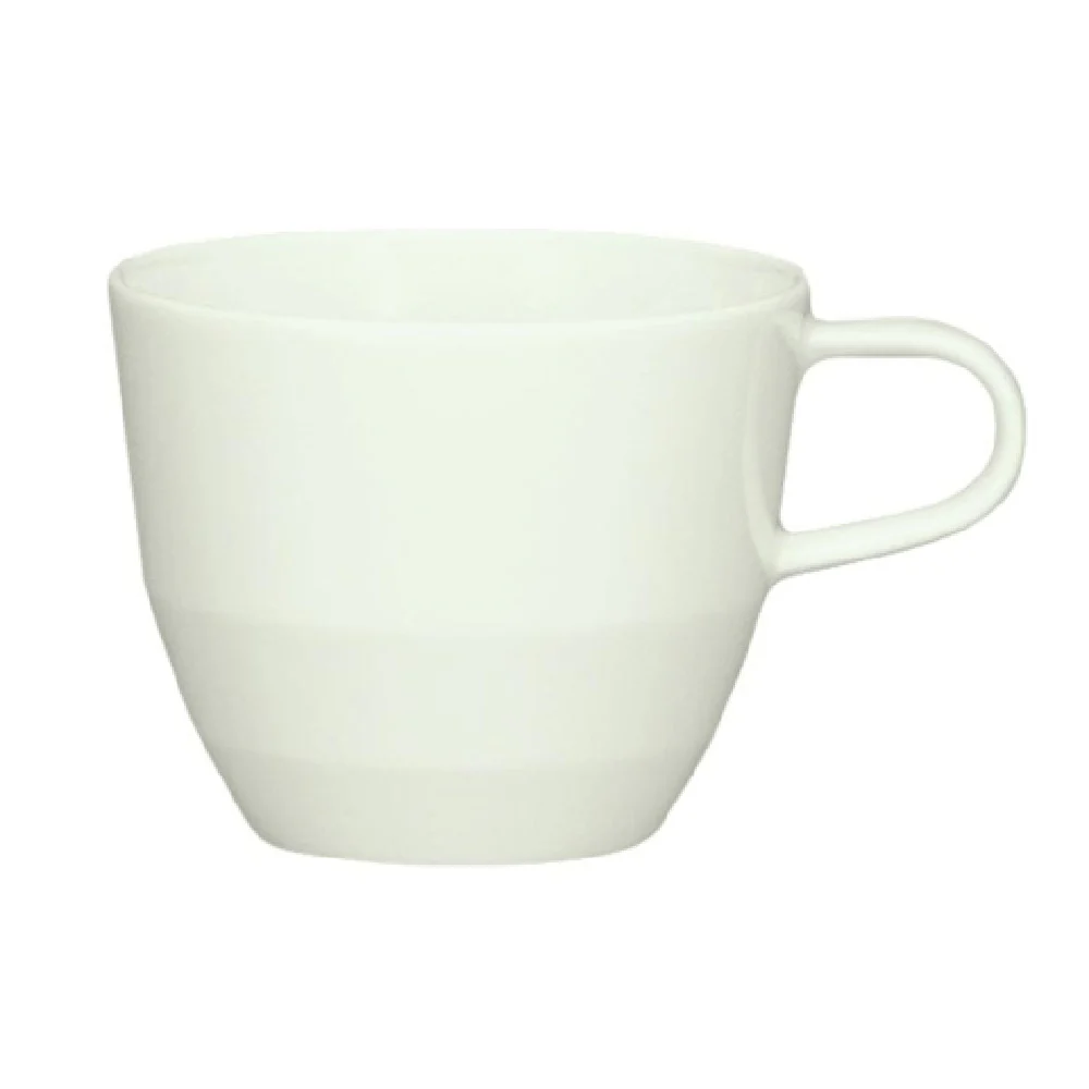 Libbey 9125169 6-3/8 Oz Tall Cup With Handle Porcelain White 12 Packs