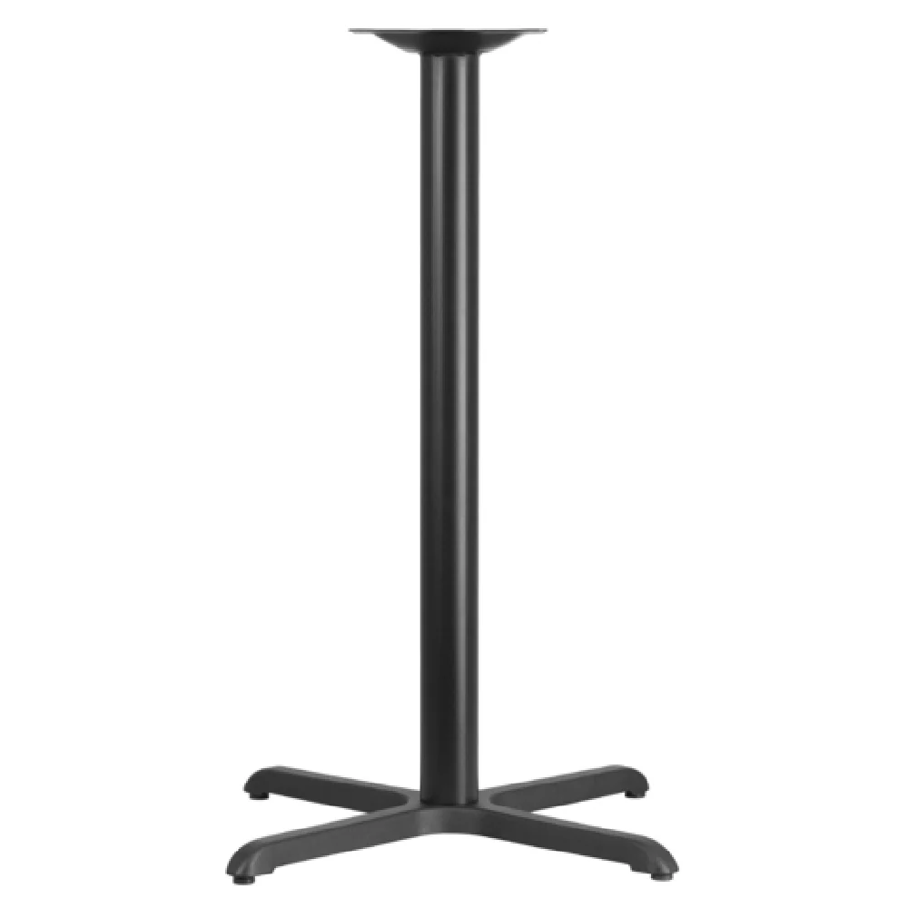 Flash Furniture XU-T3030-BAR-GG 30 Inch Bar Height Table Base Cast Iron Black Finish Flash Furniture XU-T3030-BAR-GG 30 Inch Bar Height Table Base Cast Iron Black Finish