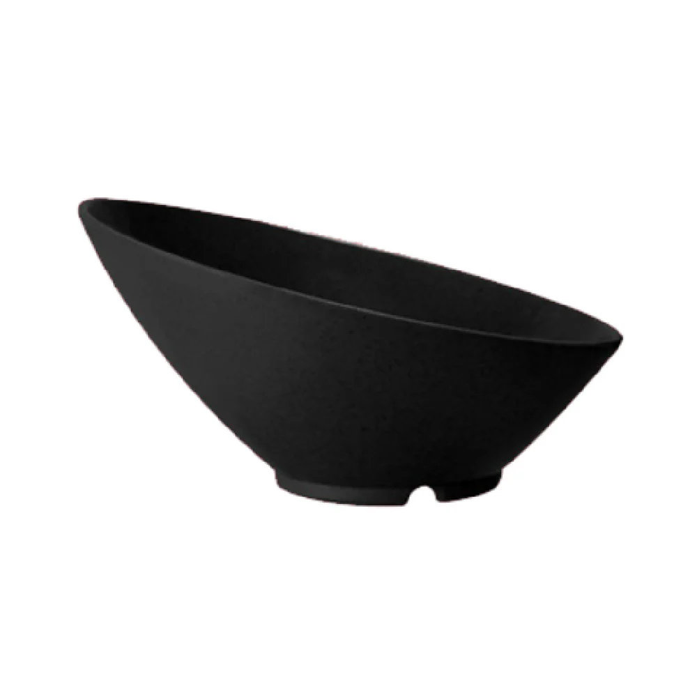 GET Enterprises B-790-BK 1-9/10 Quart Black Bowl Melamine Break-Resistant
