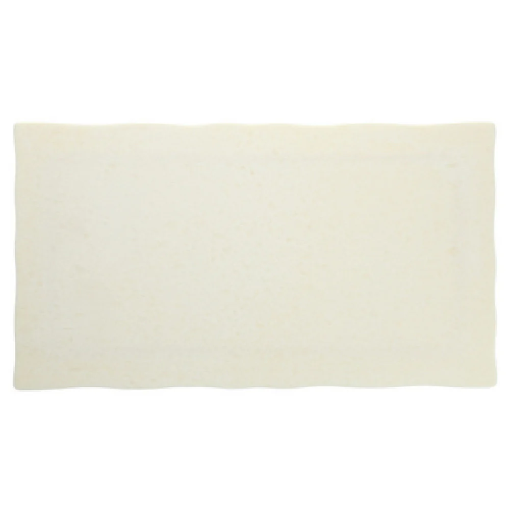 Fortessa DV.MD.SA0459AL 18 Inch Palace Alabaster Tray Dishwasher Safe Melamine