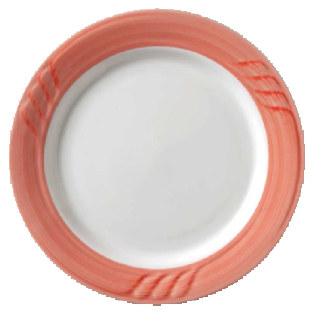 Vertex China SAU-22-M 8 Inch Round Plate Sculpted Lines China 2 Dozen Packs Vertex China SAU-22-M 8 Inch Round Plate Sculpted Lines China 2 Dozen Packs