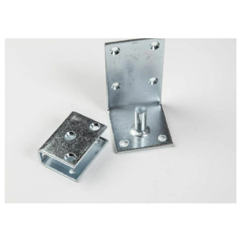 Curtron SPO-HW-K0718 7 Inch Lower Hinge Assembly with Stainless Steel Door Parts