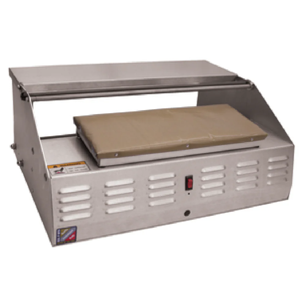 Alfa 500A 23-1/4 Inch Heat Seal Machine with Hot Plate and Rollers