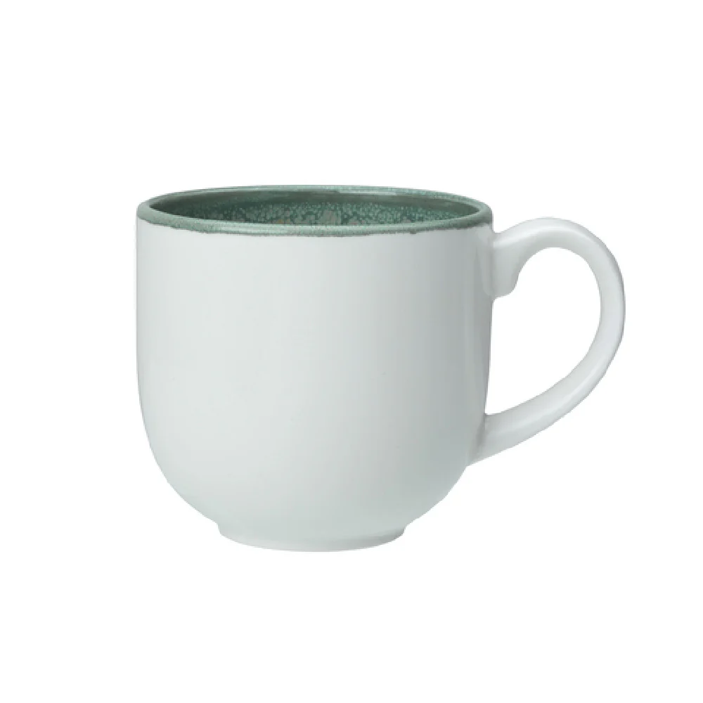 Steelite 17930624 10.0 Oz City Mug Jade Alumina Vitrified China
