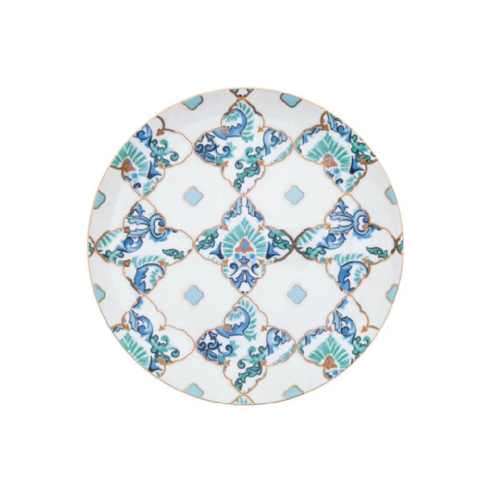 Fortessa RRP.AMALFI.15 10.5 Inch Round China Plate Dishwasher Safe