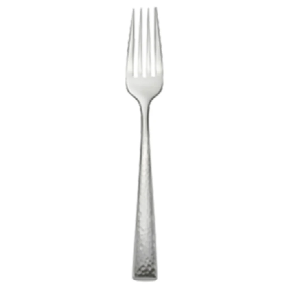 1880 Hospitality T958FDIF 8-1/4 Inch European Table Fork Martele Textured Handle 18/10 Stainless Steel Mirror Finish 1880 Hospitality T958FDIF 8-1/4 Inch European Table Fork Martele Textured Handle 18/10 Stainless Steel Mirror Finish