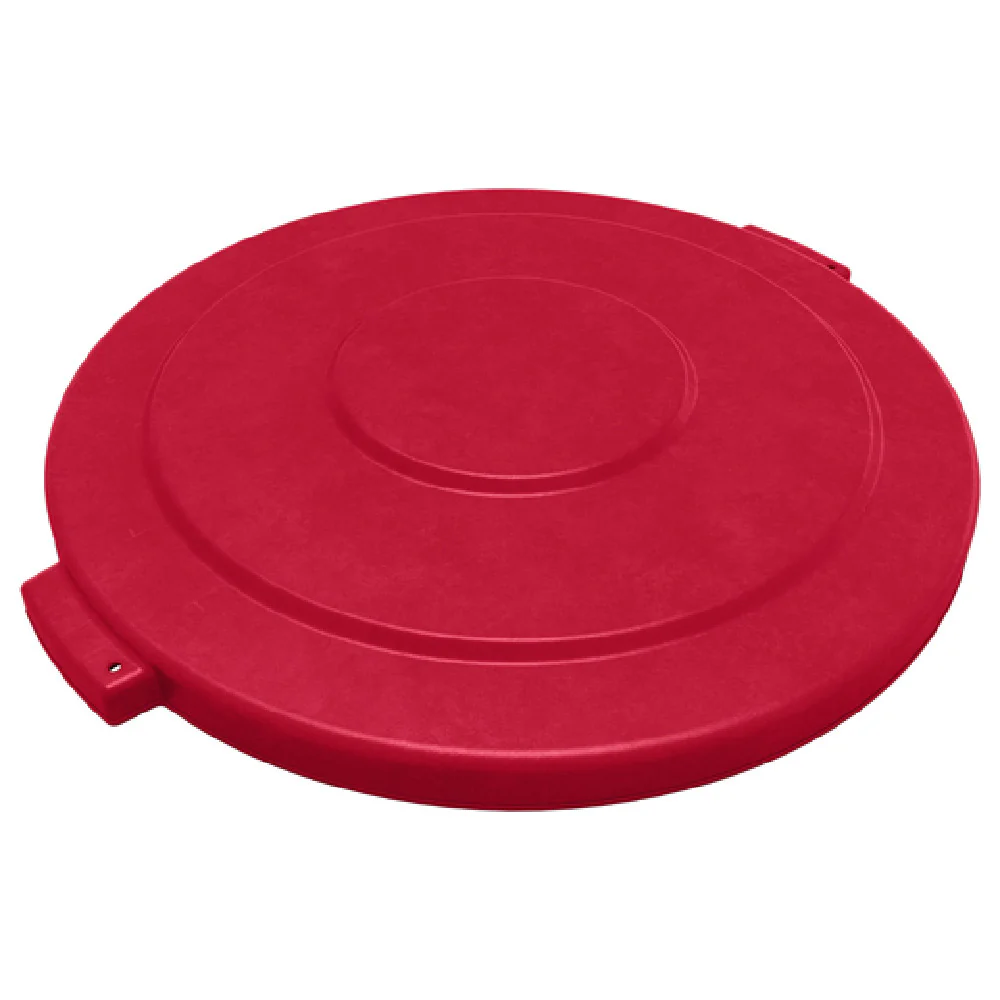 Carlisle 84102105 19-4/5 Inch Round Heavy-duty Trash Container Lid Red Carlisle 84102105 19-4/5 Inch Round Heavy-duty Trash Container Lid Red