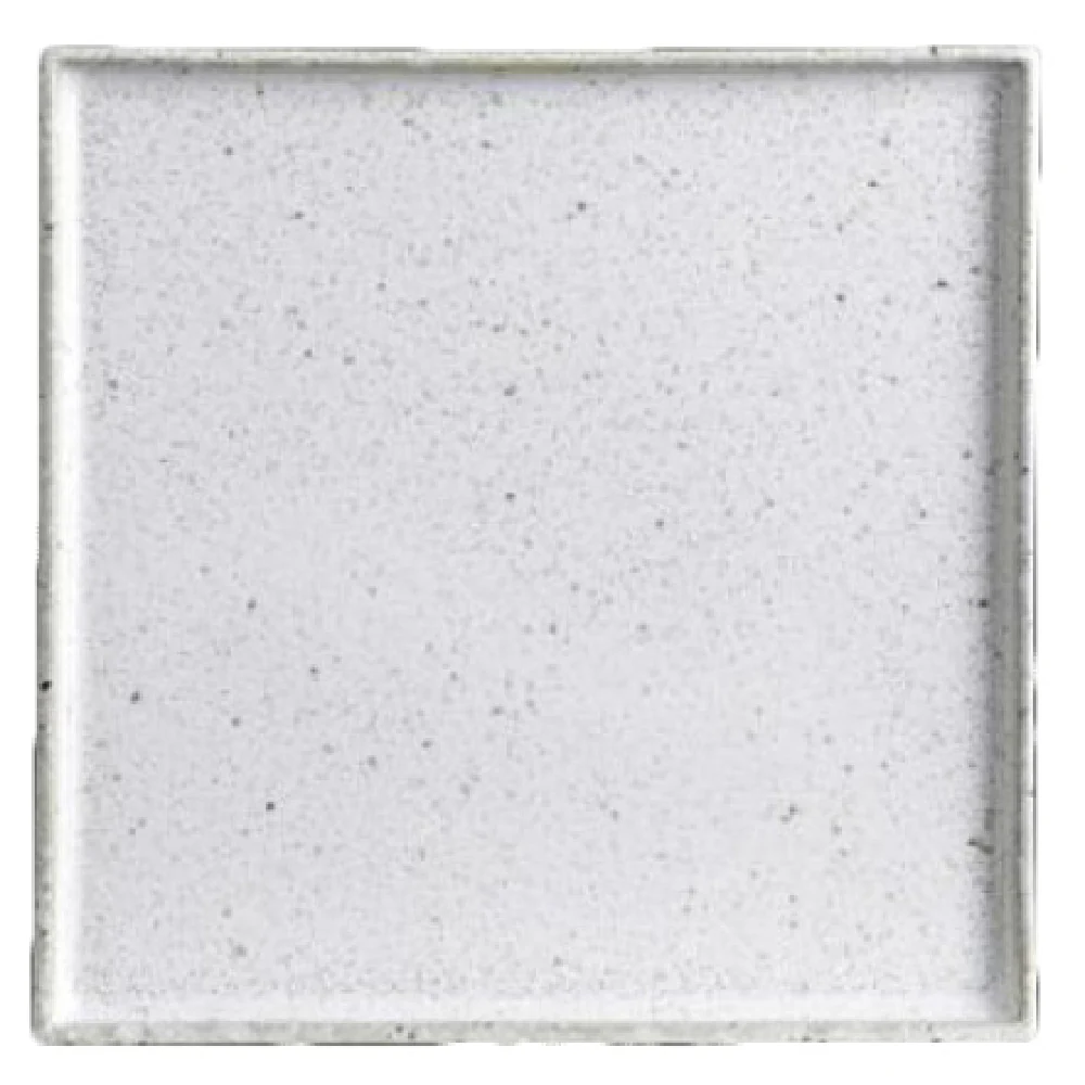 Steelite 6415MY017 6.25 Inch Square Tray Lichen Wabi Sabi Porcelain Steelite 6415MY017 6.25 Inch Square Tray Lichen Wabi Sabi Porcelain