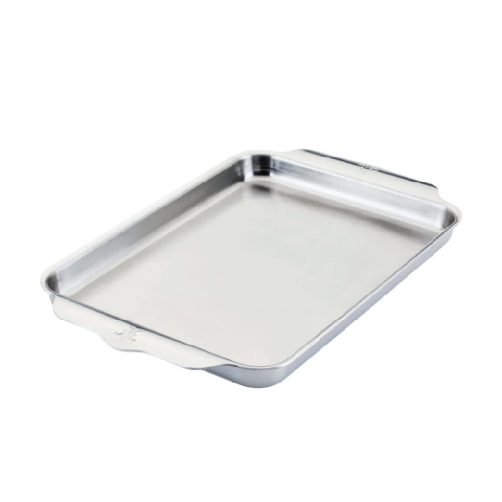 JB Prince S503 9 Inch Quarter Sheet Pan with Coated Glazed Finish Stainless Steel JB Prince S503 9 Inch Quarter Sheet Pan with Coated Glazed Finish Stainless Steel
