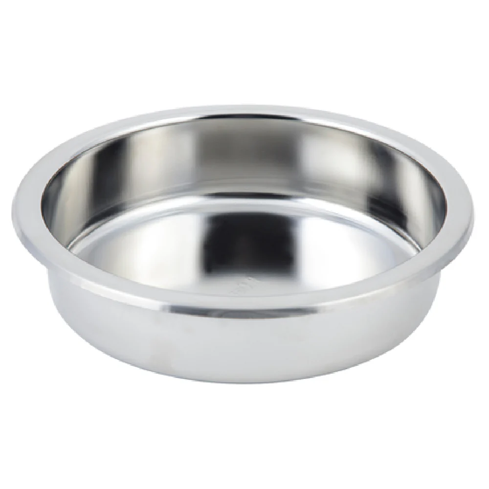 Bon Chef 12021 3 Quart Round Food Pan for Petite Chafers Stainless Steel Bon Chef 12021 3 Quart Round Food Pan for Petite Chafers Stainless Steel