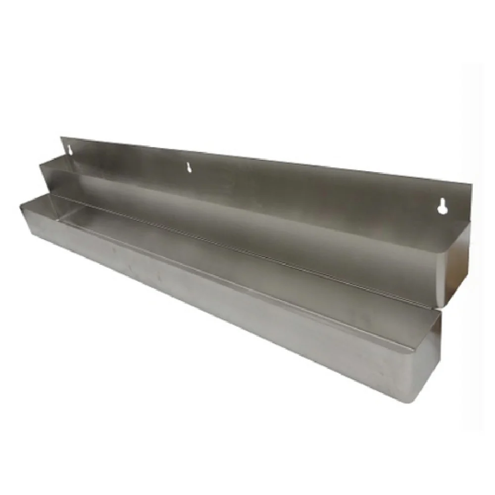 NBR Equipment SR-30D 30 Inch Double Underbar Speed Rail Stainless Steel