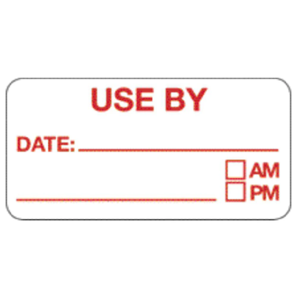 Hubert 19236 Food Rotation Label 