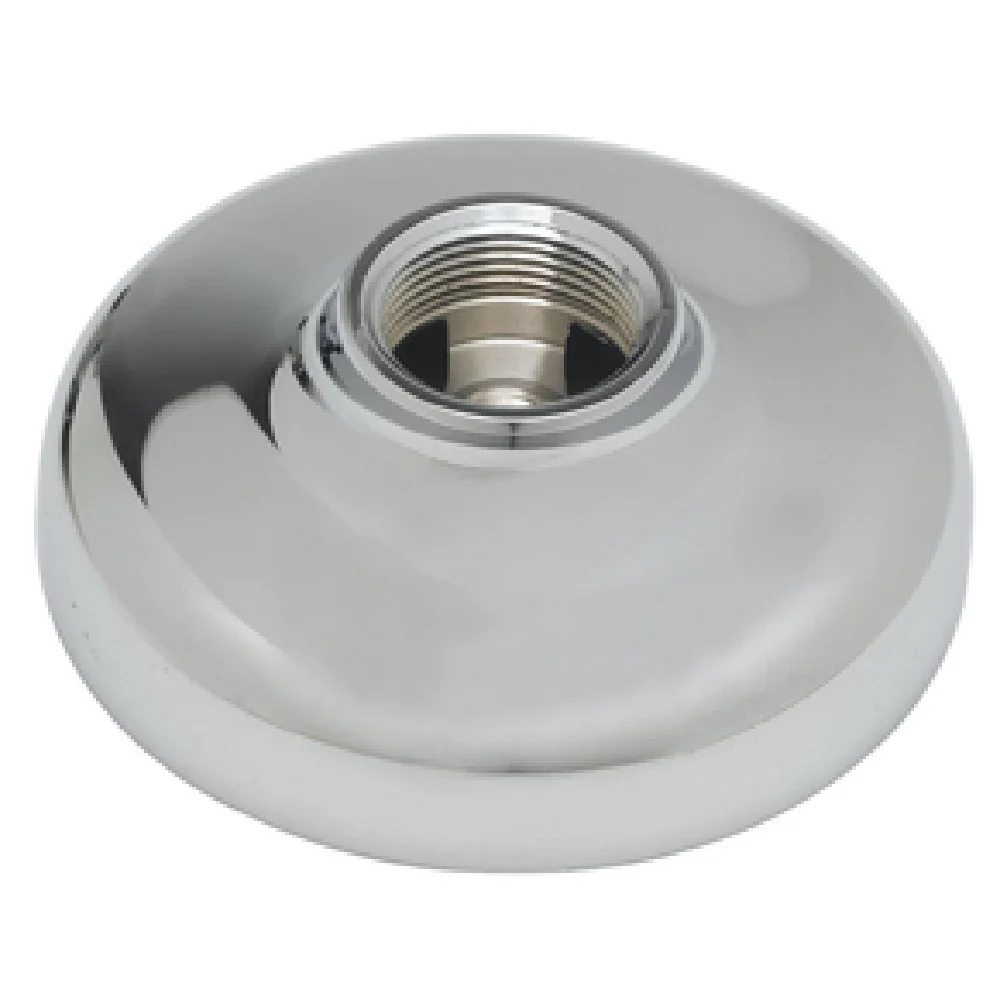 T&S Brass 000019-40M 2-3/16 Inch Diameter Spray Valve Cup with Un-tapped Hole Metal Silver