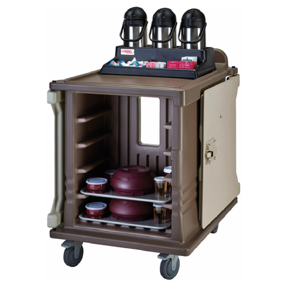 Cambro MDC1520S10D194 30 Inch Meal Delivery Cart Insulated Plastic Dual Access Granite Sand Cambro MDC1520S10D194 30 Inch Meal Delivery Cart Insulated Plastic Dual Access Granite Sand