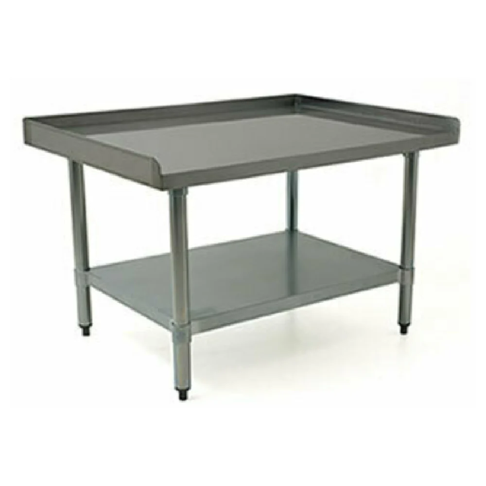 Eagle BPT-2424EG 24 Inch Stainless Steel Equipment Stand with Adjustable Undershelf