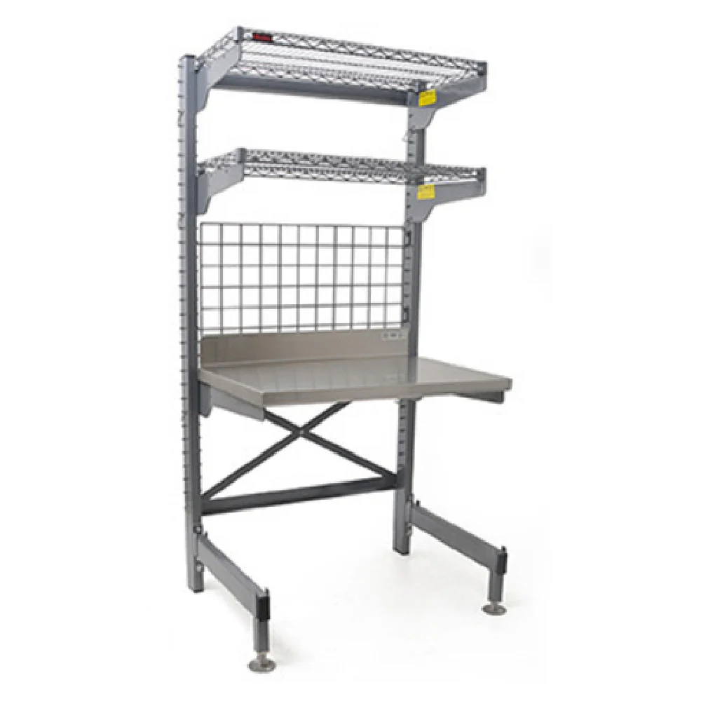 Eagle Q2436VG76-TS 36 Inch Work Center with Adjustable Shelves Stainless Steel Eagle Q2436VG76-TS 36 Inch Work Center with Adjustable Shelves Stainless Steel