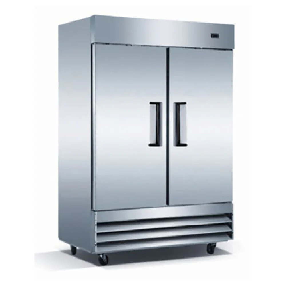 Admiral Craft GRFZ-2D 54 Inch Grista Freezer 48 Cu Ft Reach-In 2 Section Stainless Steel Admiral Craft GRFZ-2D 54 Inch Grista Freezer 48 Cu Ft Reach-In 2 Section Stainless Steel