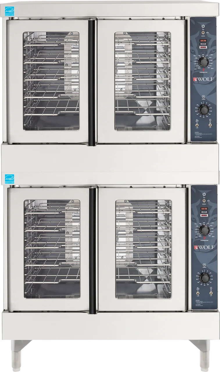 Wolf WC44GD 40 Inch Gas Convection Oven Double-deck with 50,000 BTU Wolf WC44GD 40 Inch Gas Convection Oven Double-deck with 50,000 BTU
