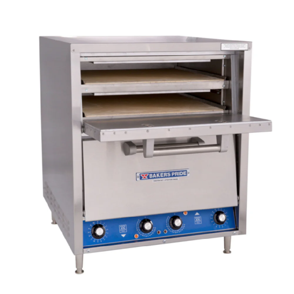 Bakers Pride P44-BL_208 26 Inch Electric Pizza Bake Oven Countertop Brick Lined Bakers Pride P44-BL_208 26 Inch Electric Pizza Bake Oven Countertop Brick Lined