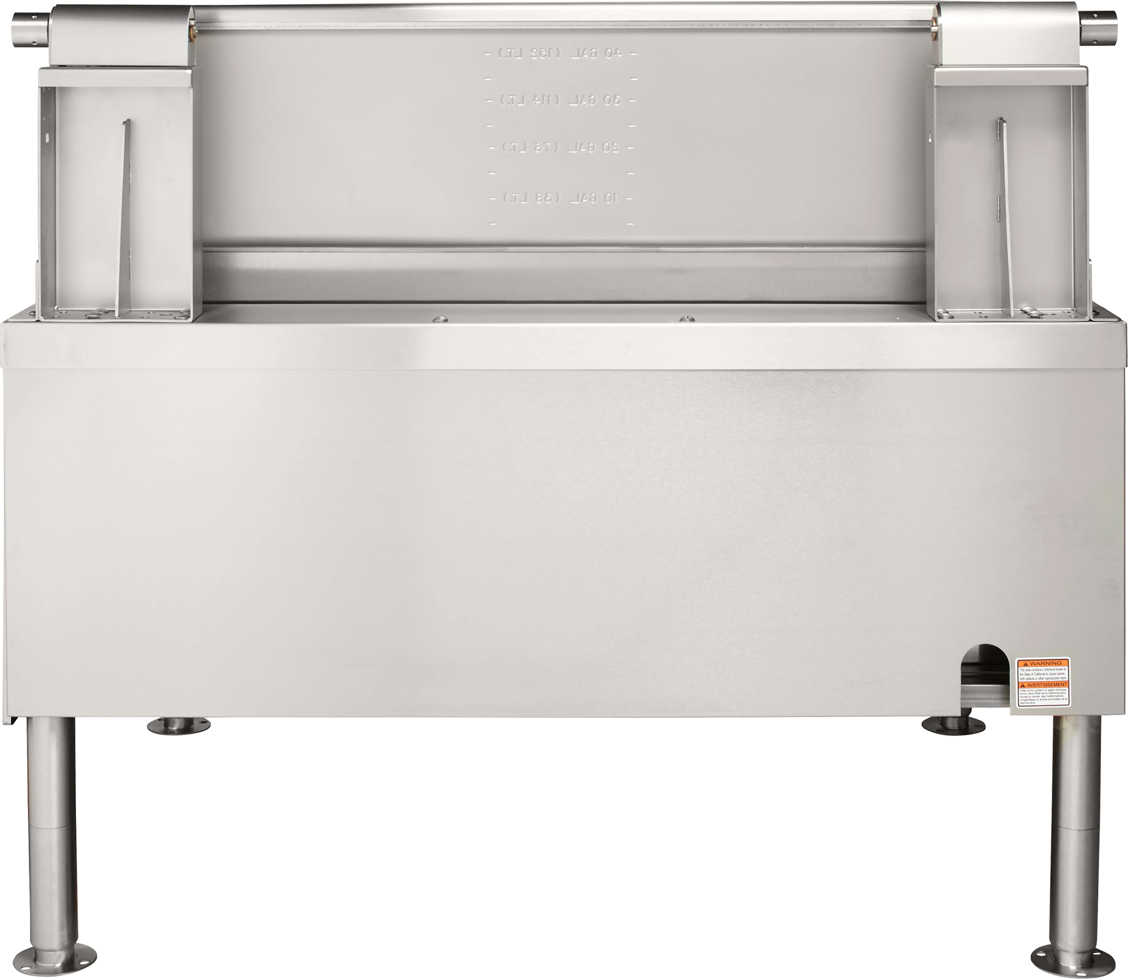 Vulcan VE40_208/60/1 46 Inch Manual Tilt Electric Braising Pan with 40 Gallon Capacity Vulcan VE40_208/60/1 46 Inch Manual Tilt Electric Braising Pan with 40 Gallon Capacity