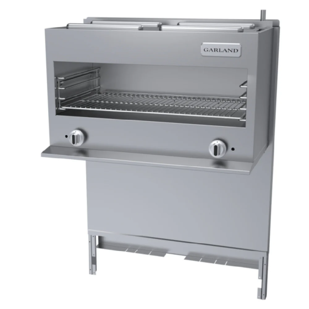 Garland GIRCM36C_LP 34 Inch Gas Cheesemelter Countertop with 2 Burners 30000 BTU