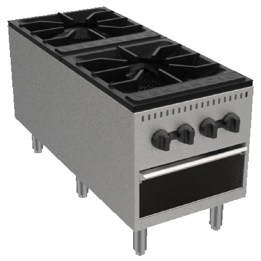 Venancio PSP452G-SO_NAT 18 Inch Gas Stock Pot Range with 180000 BTU Venancio PSP452G-SO_NAT 18 Inch Gas Stock Pot Range with 180000 BTU