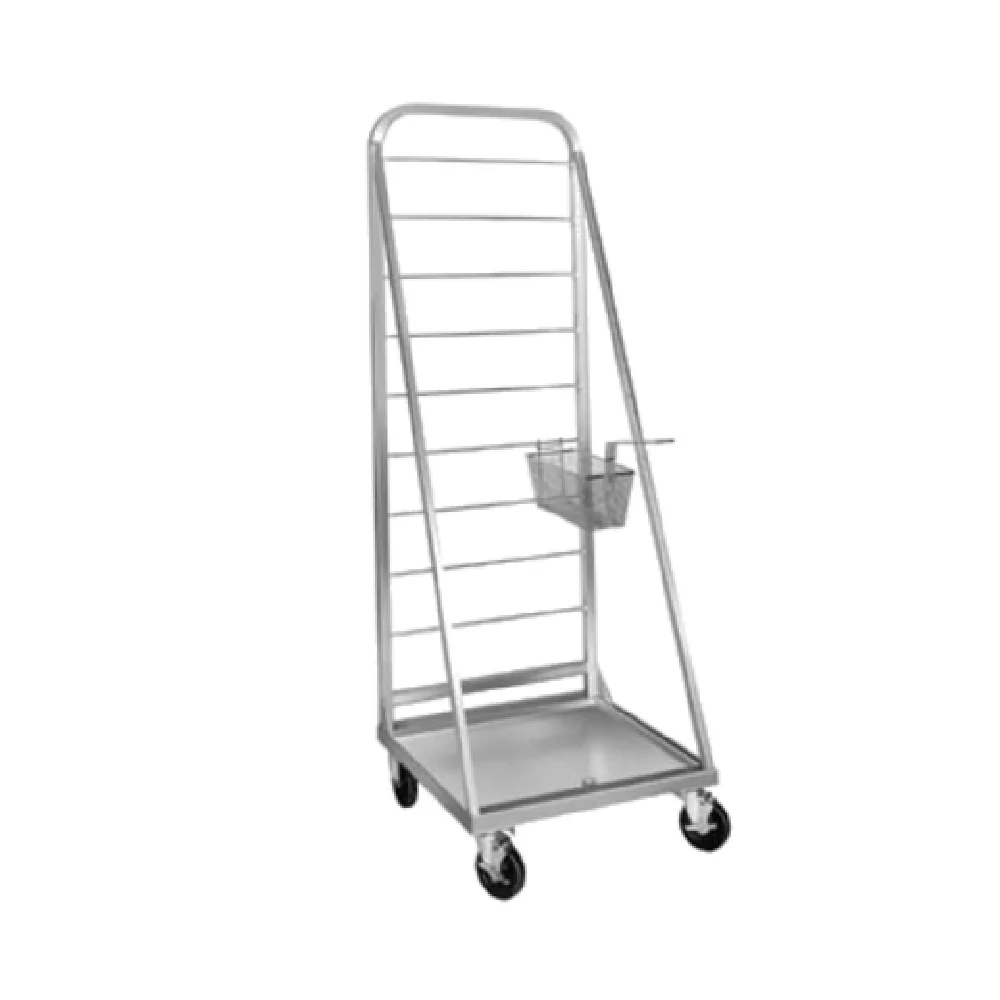 Channel FBR-27 26 Inch Aluminum Fry Basket Rack with 5 Inch Casters