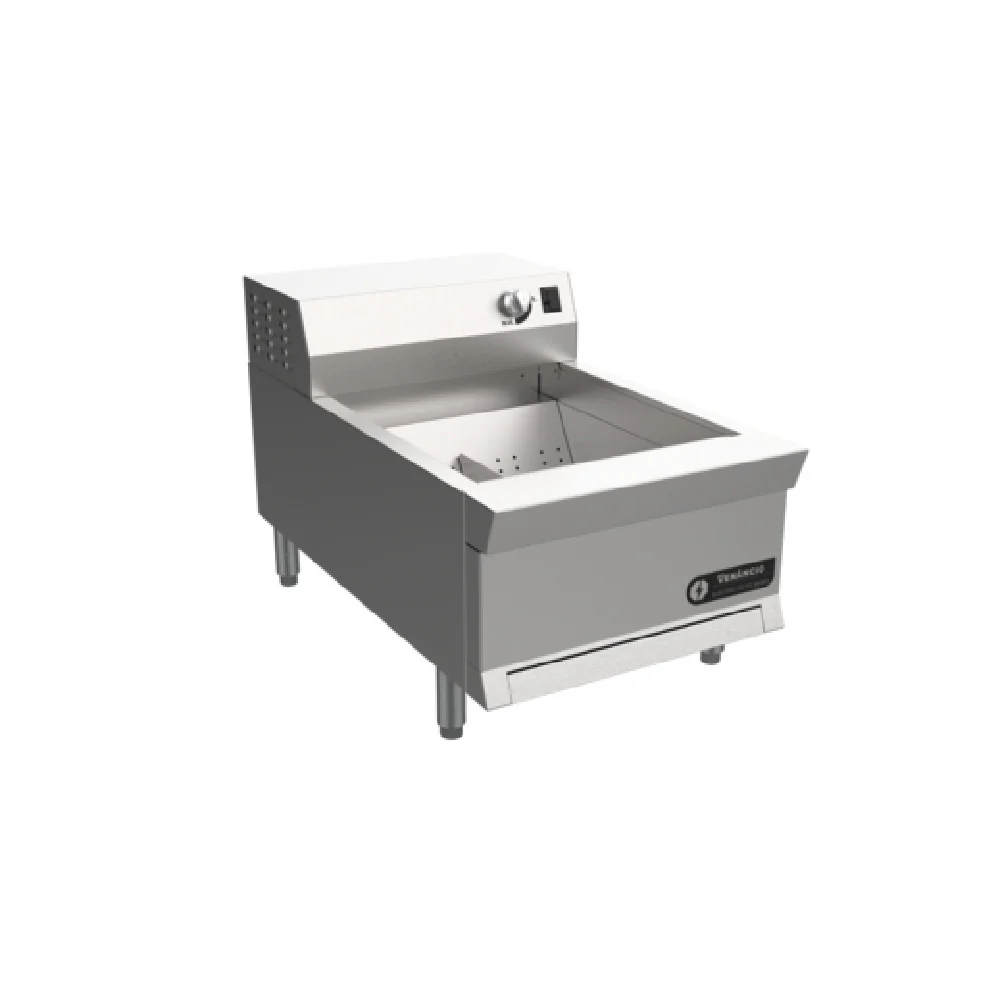 Venancio OE12CH-CT 12 Inch Electric Fryer Dump Station Crisp N Heat All Stainless Steel Venancio OE12CH-CT 12 Inch Electric Fryer Dump Station Crisp N Heat All Stainless Steel