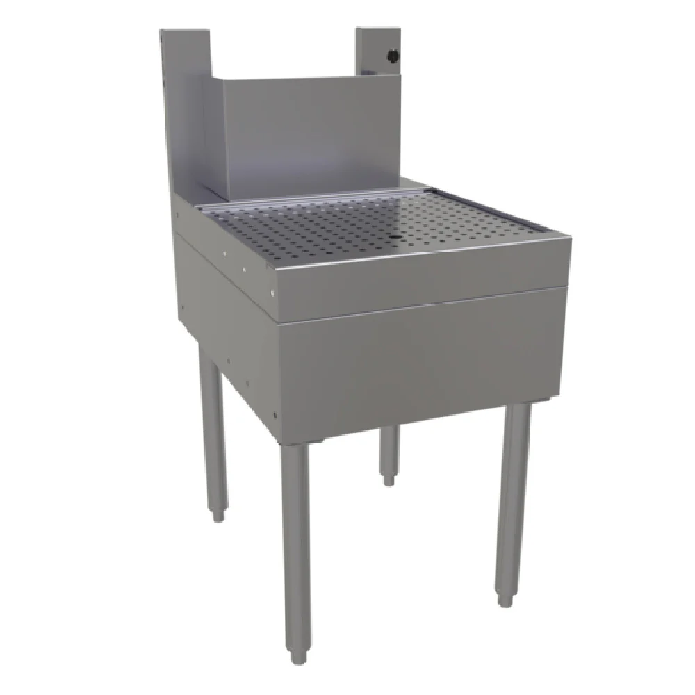Glastender BDB-18 18 Inch Underbar Beer Drainer Front Drain Pan Stainless Steel Glastender BDB-18 18 Inch Underbar Beer Drainer Front Drain Pan Stainless Steel
