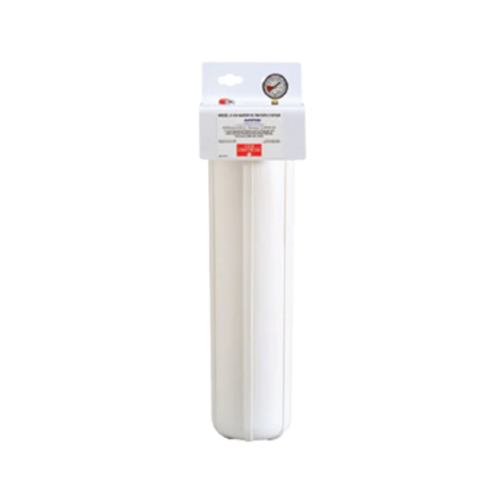 Everpure EV910031 7 Inch Water Filtration System Prefilter with Outlet Gauge