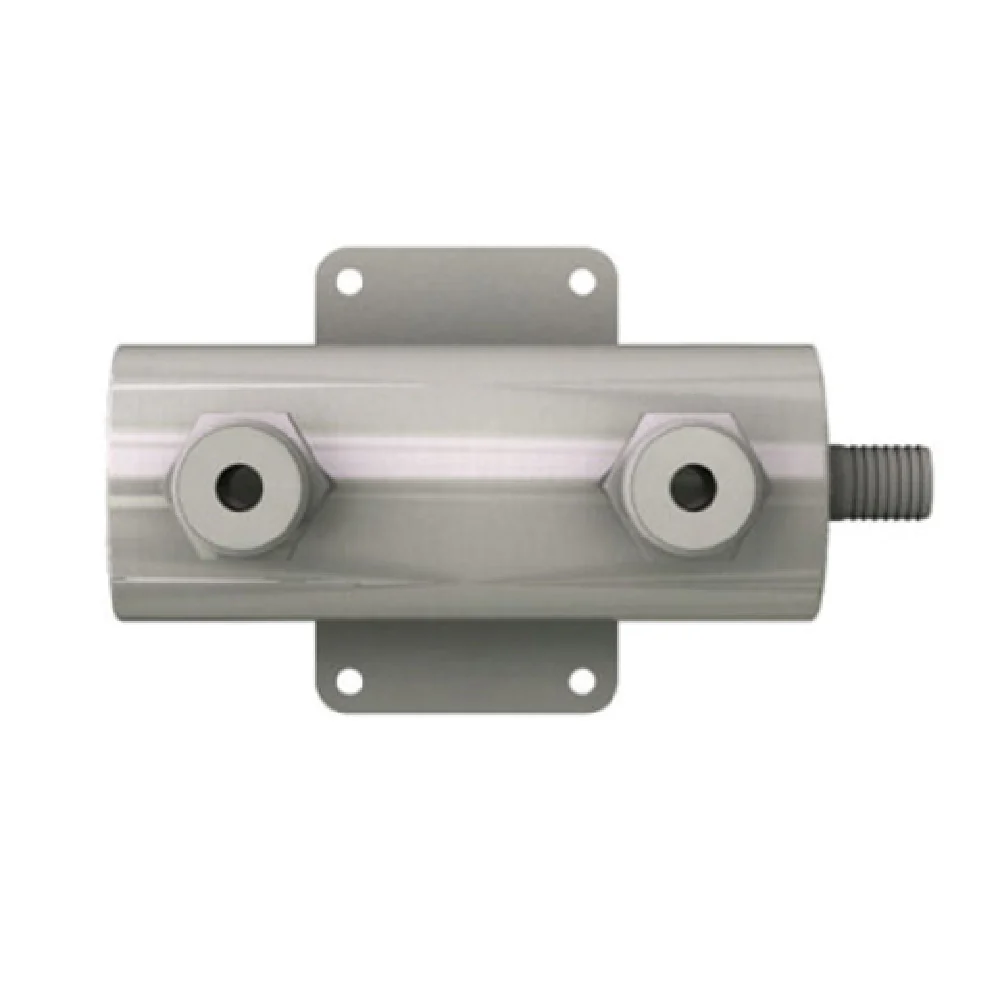 Micro Matic 2837 1/2 Inch Barb Inlet Dual Station Beer Manifold Stainless Steel