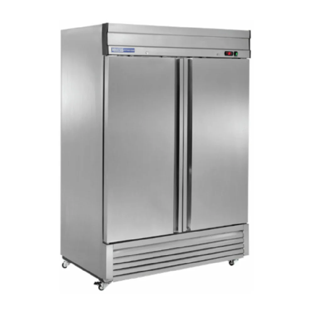 Hubert 69K-773 Kratos® Two Door Reach-in Refrigerator Stainless Steel Exterior Hubert 69K-773 Kratos® Two Door Reach-in Refrigerator Stainless Steel Exterior