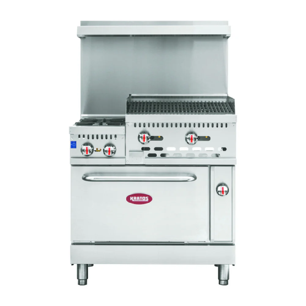 Hubert 97089 Kratos Gas Range Natural Gas 36