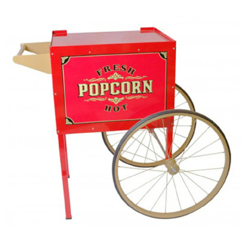 Winco 30010 38 Inch Antique Decor Popcorn Cart Steel Display Stand