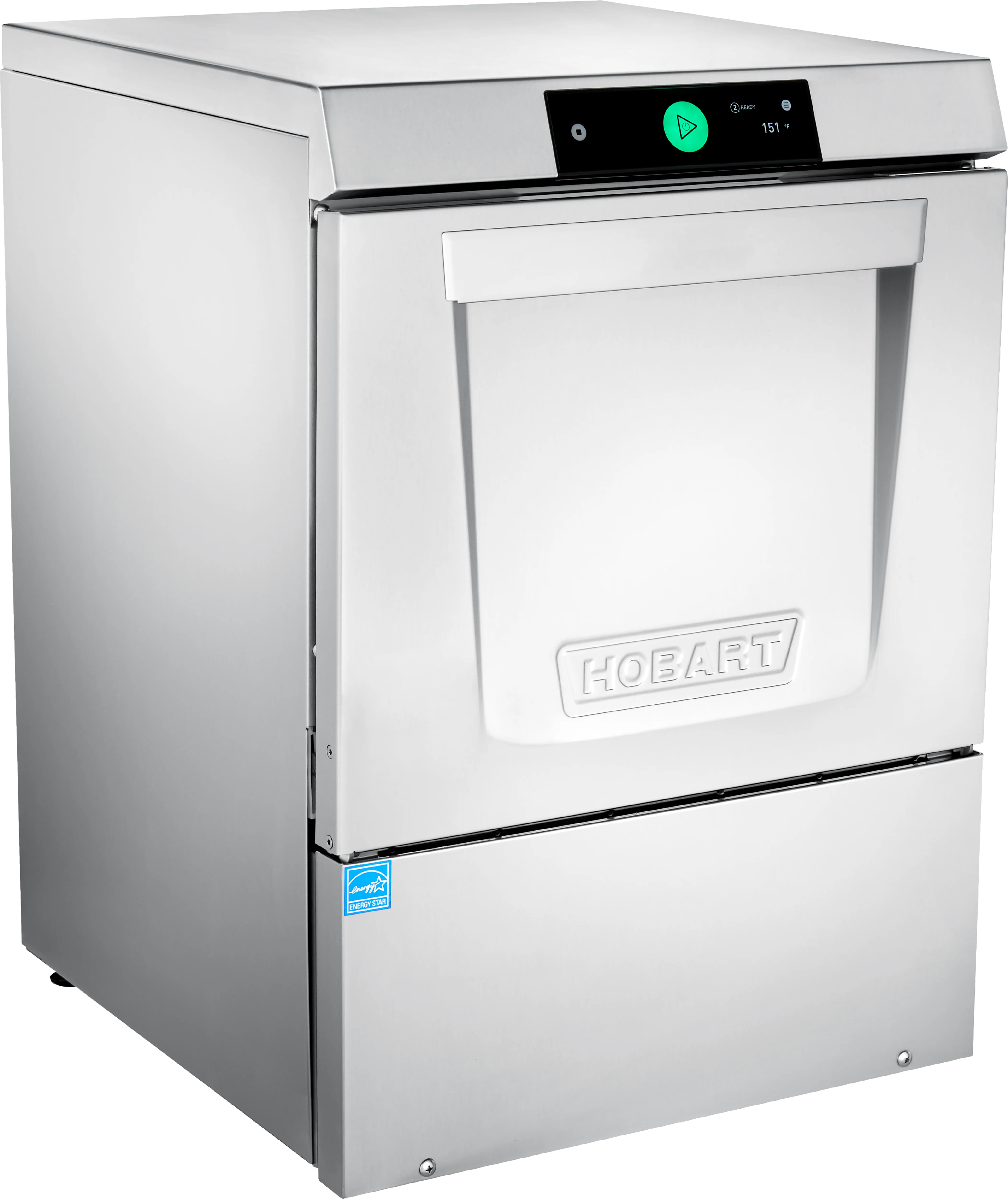 Hobart LXNH-5 24 Inch Dishwasher High Temperature Sanitizing Undercounter with 17 Inch Door Opening