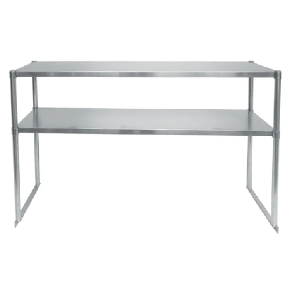 Atosa MROS-5RE 60-1/4 Inch Overshelf Double 18 Gauge Sound Deadened Stainless Steel Atosa MROS-5RE 60-1/4 Inch Overshelf Double 18 Gauge Sound Deadened Stainless Steel