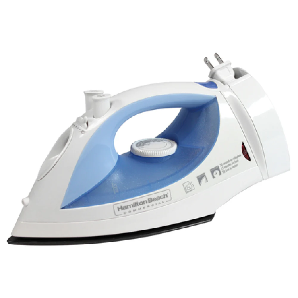 Hamilton Beach HIR400R 12 Inch Electric Iron Stainless Steel Lightweight with Auto Shut Off