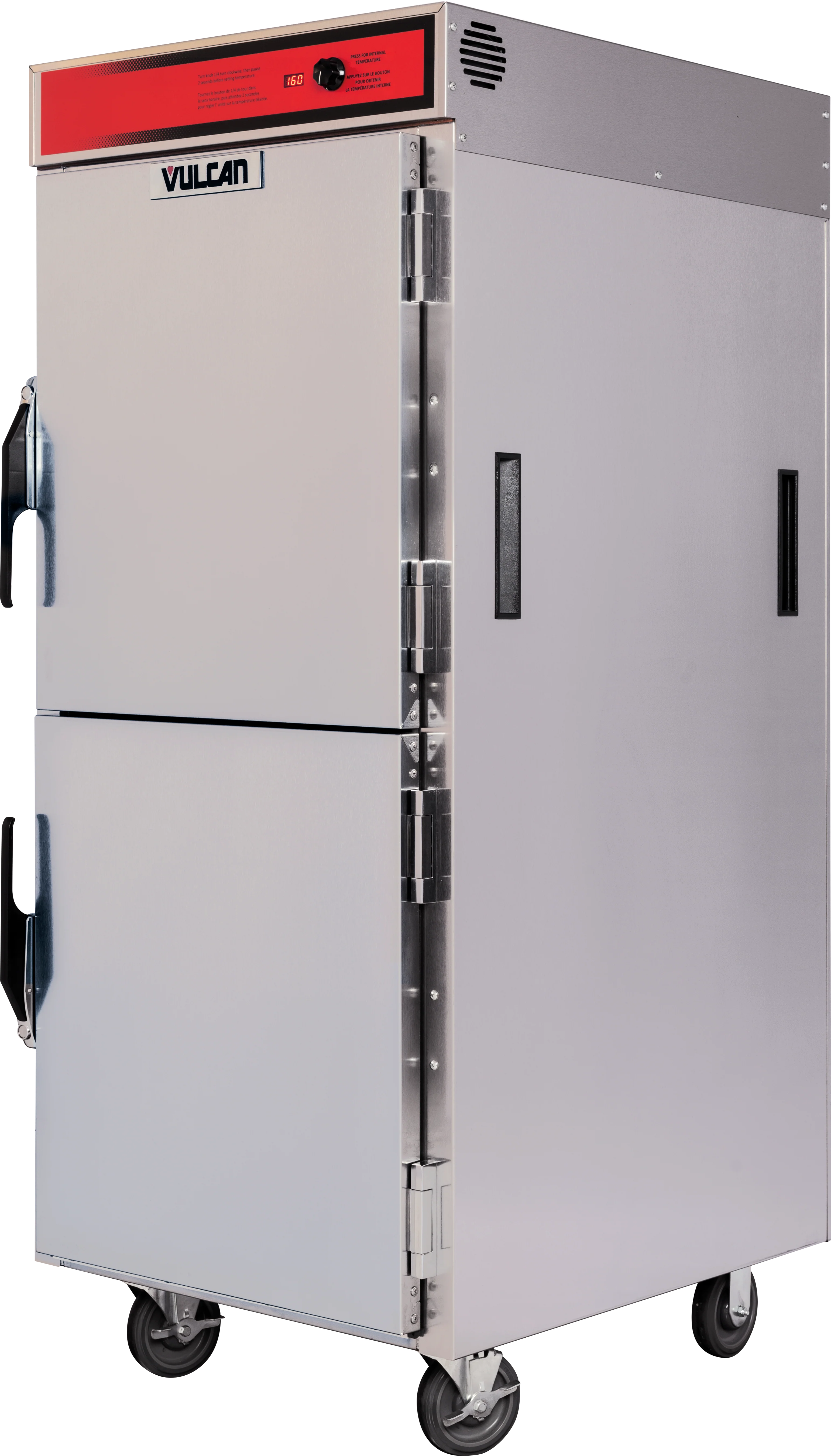 Vulcan VPT15LL_208-240/60/1 27 Inch Pass-thru Mobile Holding Cabinet Stainless Steel with Racking Vulcan VPT15LL_208-240/60/1 27 Inch Pass-thru Mobile Holding Cabinet Stainless Steel with Racking