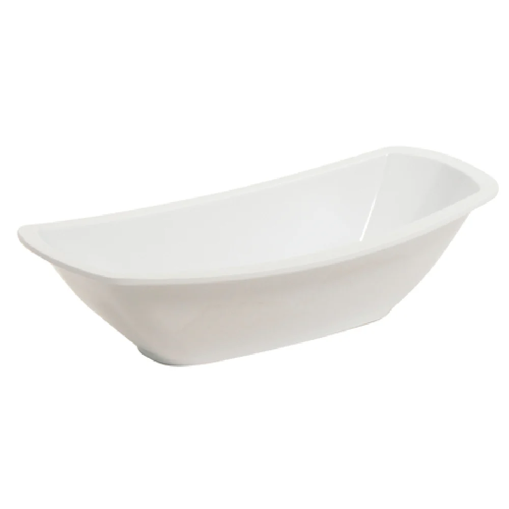 GET Enterprises OB-16-W 16 Oz Oval Acclaim Pasta Bowl Melamine White GET Enterprises OB-16-W 16 Oz Oval Acclaim Pasta Bowl Melamine White
