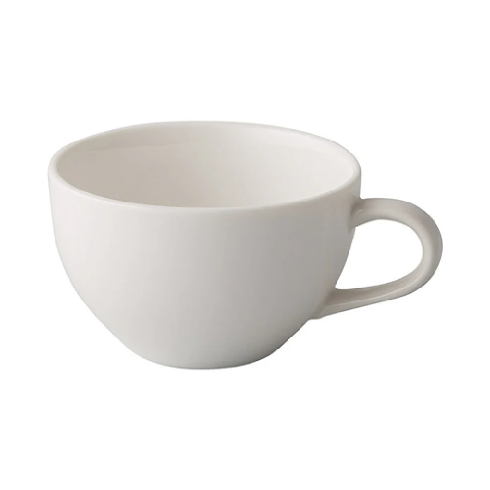 CAC China GW-37 7-1/2 Oz Round Great Wall Cup Porcelain Bone White